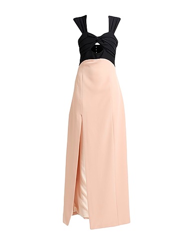 JIJIL Langes Kleid Hellrosa 89% Polyester, 11% Elastan