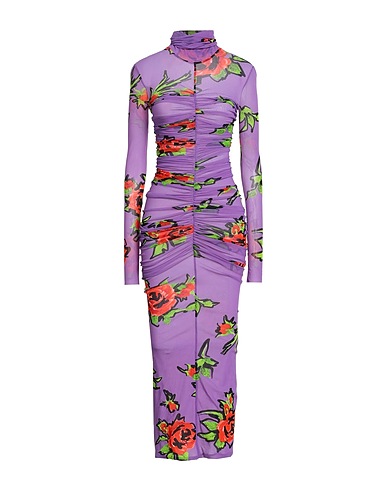 PHILOSOPHY di LORENZO SERAFINI Long dress Purple 100% Polyamide