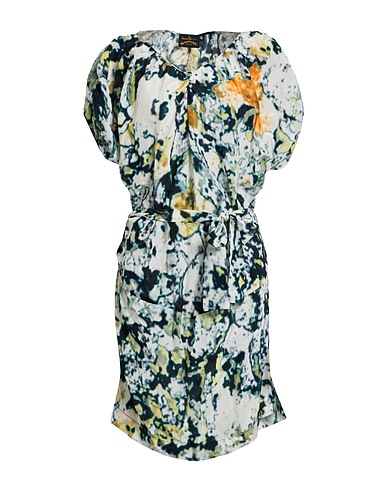 VIVIENNE WESTWOOD ANGLOMANIA Short dress Ivory 60% Viscose, 40% Silk