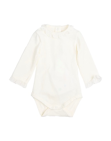 MINIBANDA by SARABANDA Baby bodysuit Ivory 100% Cotton