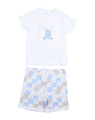 MINIBANDA by SARABANDA Baby co-ord  White 100% Cotton