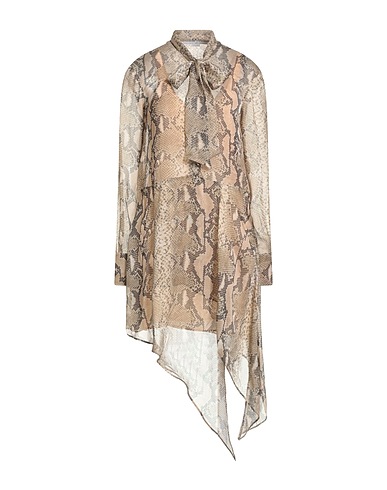 STELLA McCARTNEY Elegant dress Khaki 100% Silk