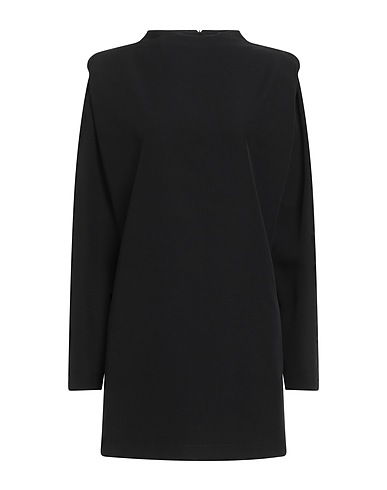 GIULIA N COUTURE Short dress Black 90% Polyester, 10% Elastane