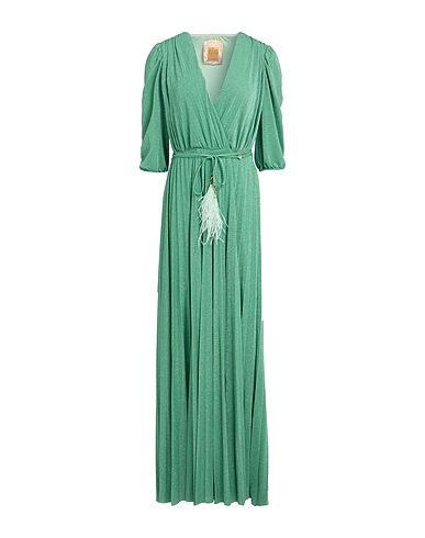 LIU •JO Elegant dress EID COLLECTION Green 65% Viscose, 15% Polyamide, 15% Polyester, 5% Elastane