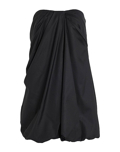 SEA Short dress Black 70% Polyester, 30% Viscose