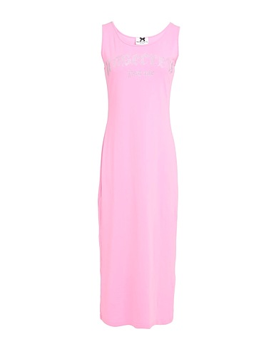 NO SECRETS Midi dress Pink 95% Cotton, 5% Elastane