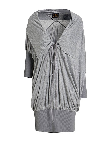 VIVIENNE WESTWOOD ANGLOMANIA Κοντό φόρεμα Γκρι 100% Βισκόζη