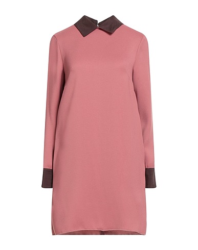 BALLANTYNE Short dress Antique rose 100% Virgin Wool