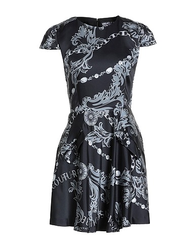 VERSACE JEANS COUTURE Short dress Black 100% Polyester