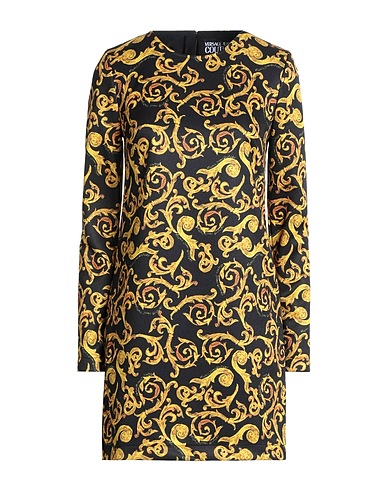 VERSACE JEANS COUTURE Minivestido Negro 100% Poliéster