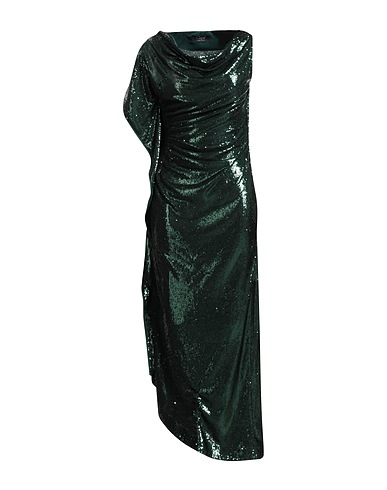 CLIPS Elegant dress Dark green 100% Polyester