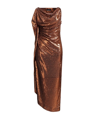 CLIPS Elegant dress Bronze 100% Polyester