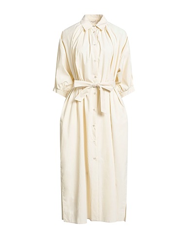 WEEKEND MAX MARA Midi dress Ivory 100% Cotton