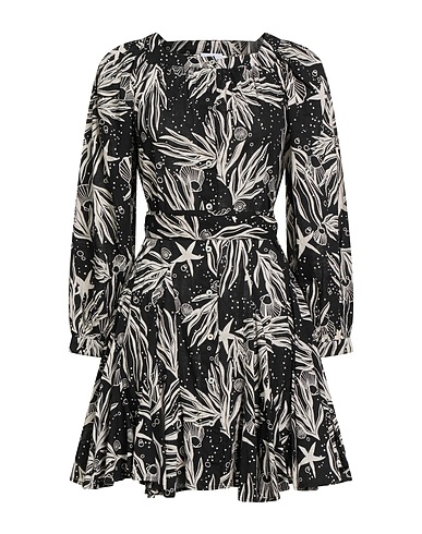 ROSEANNA Short dress Black 100% Cotton