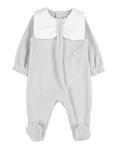 EMPORIO ARMANI Baby jumpsuit  Grey 100% Cotton