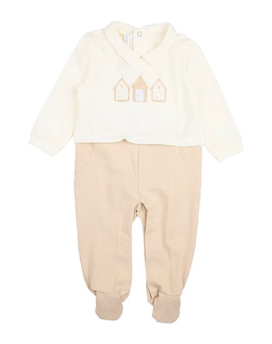 MINIBANDA by SARABANDA Baby jumpsuit White 95% Cotton, 5% Elastane