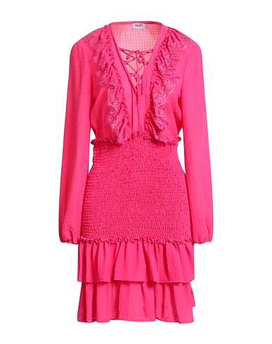 LIU •JO Short dress 98% Polyester, 2% Elastane, Polyamide, Viscose, Cotton