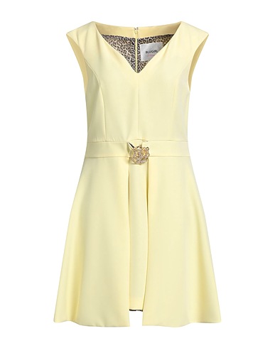 BLUGIRL Kurzes Kleid Pastellgelb 89% Polyester, 11% Elastan