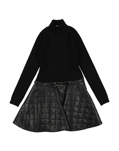 MISS BLUMARINE Dress Black 72% Viscose, 28% Polyester, Polyurethane resin