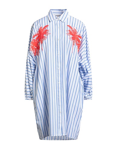 ESSENTIEL ANTWERP Shirt dress Azure 100% Cotton