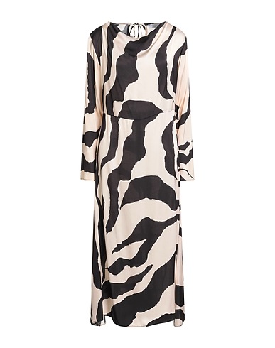 KAOS Midi dress Beige 100% Viscose