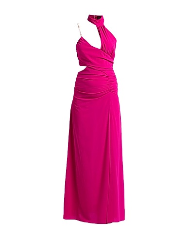 SIMONA CORSELLINI Elegant dress EDIZIONE LIMITATA Magenta 82% Polyester, 18% Elastane