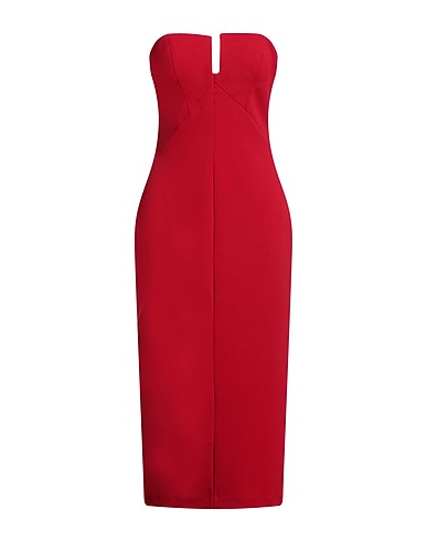 ANIYE BY Midi dress Red 95% Polyester, 5% Elastane