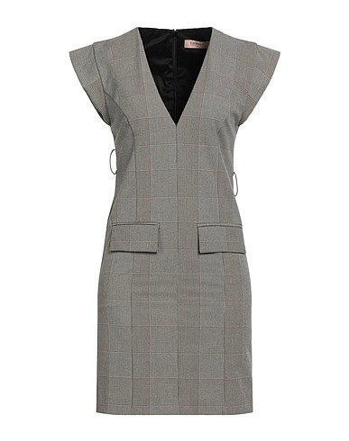 TWINSET Mini dresses 63% Polyester, 33% Viscose, 4% Elastane