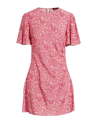 IDANO Vestito corto Porpora 100% Viscosa