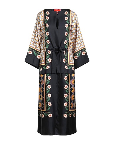 HOGAN Midi dress Black 100% Silk