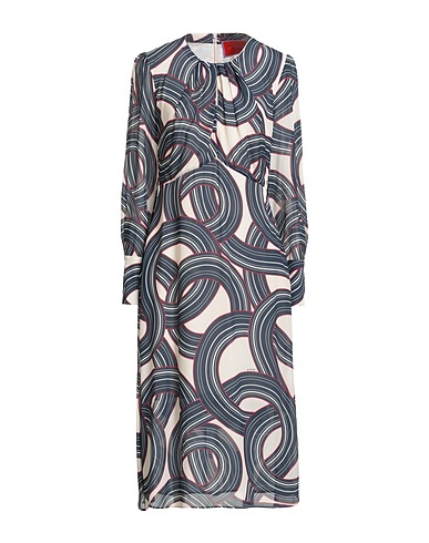 LA DOUBLE J Midi dress Navy blue 100% Viscose