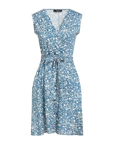 WEEKEND MAX MARA Short dress Blue 100% Cotton
