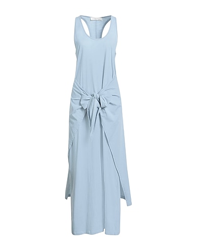 TELA Long dress Sky blue 100% Cotton
