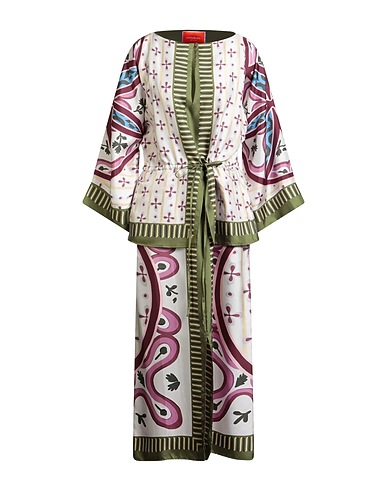 LA DOUBLE J Long dress Ivory 100% Silk
