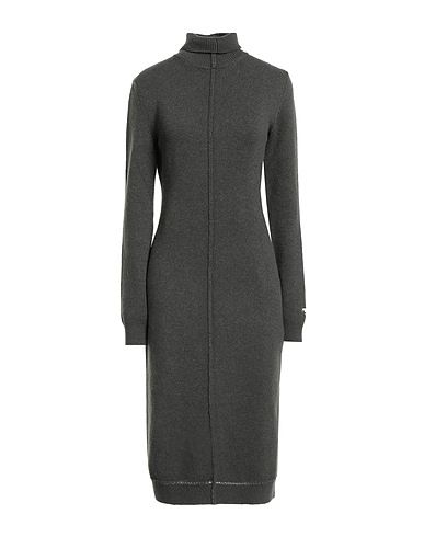FENDI Knit dress Military green 93% Cashmere, 6% Elastane, 1% Viscose