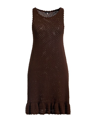 IDANO Minivestido Café 100% Algodón