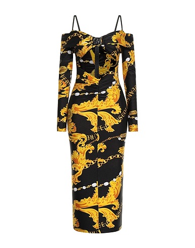 VERSACE JEANS COUTURE Tubino Nero 80% Poliammide, 20% Elastan