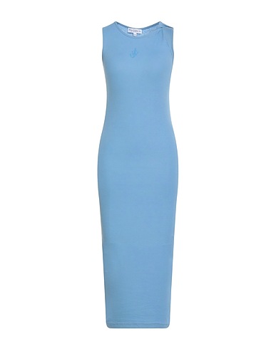 JW ANDERSON Midi dress Light blue 100% Cotton