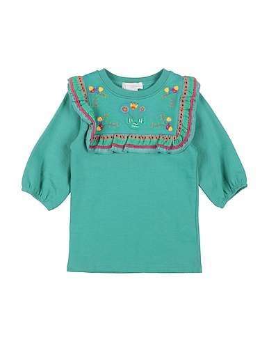 STELLA McCARTNEY KIDS ベビーワンピース  セージグリーン コットン 100% / ポリウレタン / ポリエステル