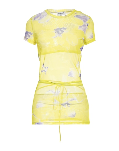 DONDUP Top Lime green 85% Polyamide, 15% Elastane