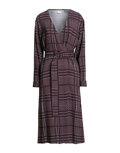 ELEVENTY Full-length jacket Burgundy 96% Viscose, 4% Elastane