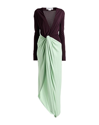VICTORIA BECKHAM Vestito elegante Viola scuro 100% Viscosa