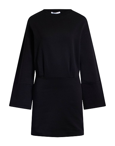 KAOS Sheath dress SPORT Black 100% Cotton