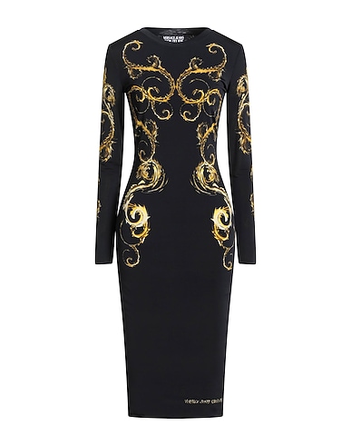 VERSACE JEANS COUTURE Robe mi-longue 90% Viscose, 10% Élasthanne