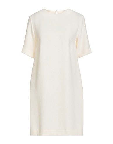 OTTOD'AME Short dress Ivory 100% Polyester