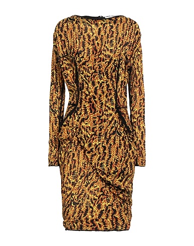 VIVIENNE WESTWOOD Midi dress Brown 100% Silk