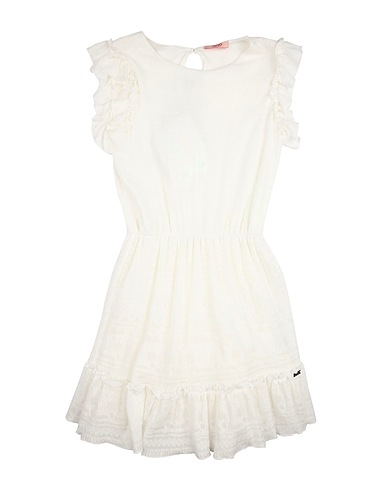 LIU •JO Vestito Bianco 83% Cotone, 17% Poliammide