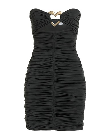 AREA Elegant dress Dark green 60% Rayon, 35% Nylon, 5% Elastane