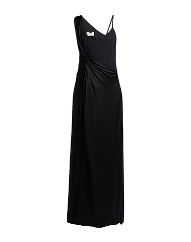 ICEBERG Long dress Black 100% Polyester, Viscose