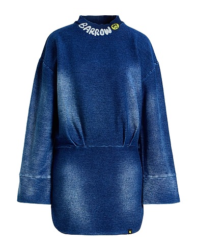 BARROW Sheath dress Blue 100% Cotton